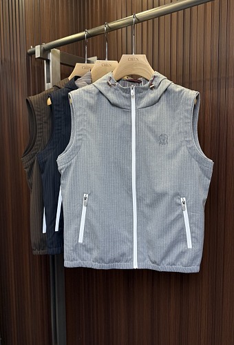BC Casual Hat Vest Color Grey Blue Size 48-56