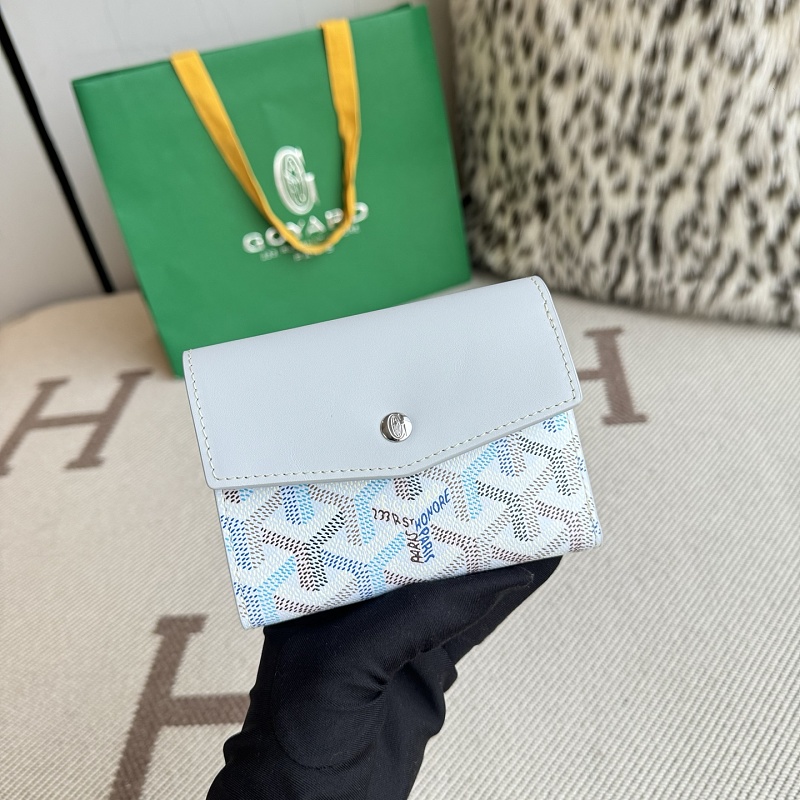 Goyard Envelope Shaped Three Fold Wallet
