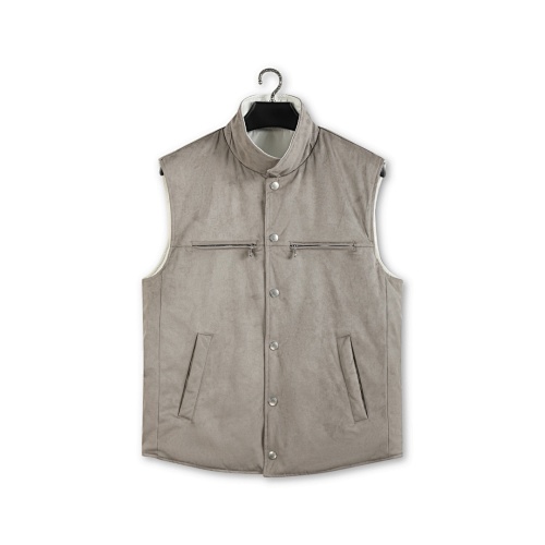 Sleveless Suede Jacket