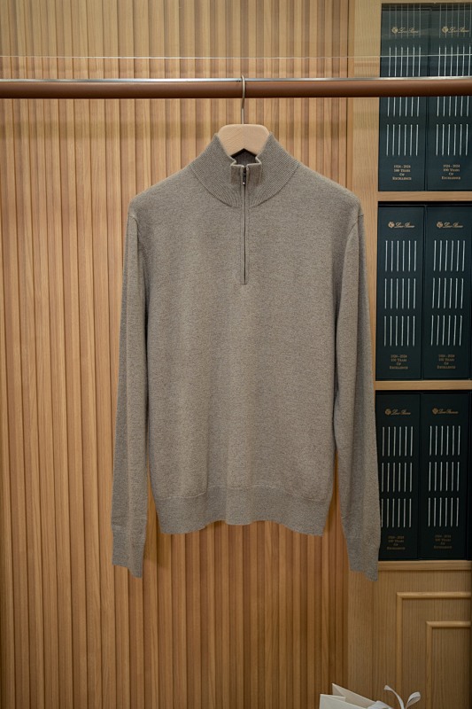 Cashmere Zip Pullover