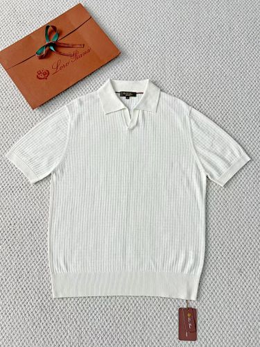 Cotton Buttonless Polo
