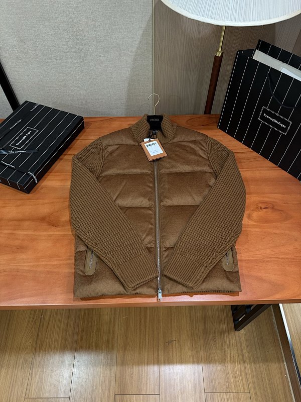 Oasi Cashmere Full Zip Blouson Dark Foliage