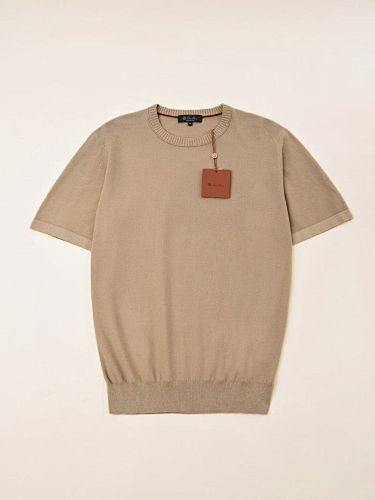 Slim-Fit Cotton And Silk-Blend Piqué T-Shirt