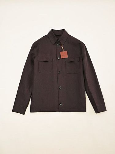 Linen Pocket Overshirt