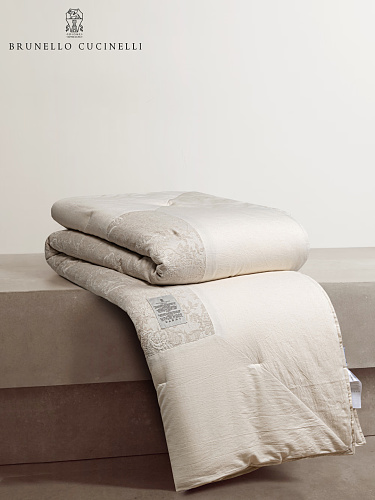Linen And Cotton Embroidery Duvet