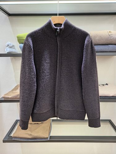 Z-brand Cardigan Zipper Wool Coat 100 Virgin Wool Feels As Soft Against The Skin As Pure C
