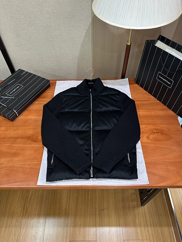 Oasi Cashmere Full Zip Blouson Black