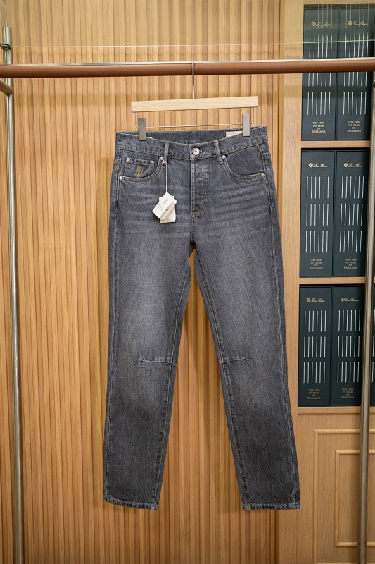 Straight Jeans Gray