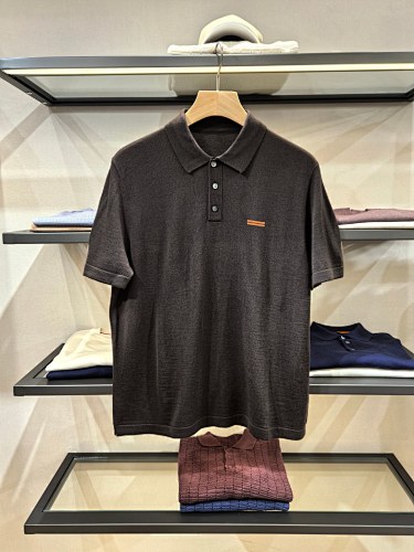 ZZ's New Spring Summer Polo Shirt Is Simple And Elegant A Classic. Made Of Tencel Wool It'
