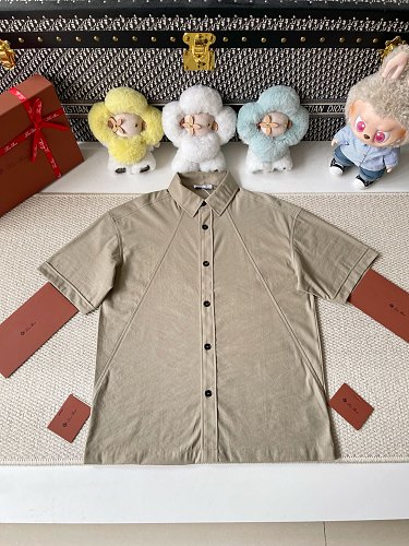 LP Deconstruction Splicing Short Sleeved Shirt Purchase Original Production And Customize