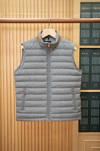 Cashmere And Wool Down Vest