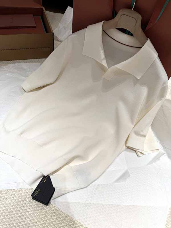 Buttonless Polo Ice Wish