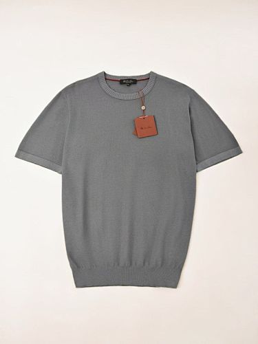 Slim-Fit Cotton And Silk-Blend Piqué T-Shirt