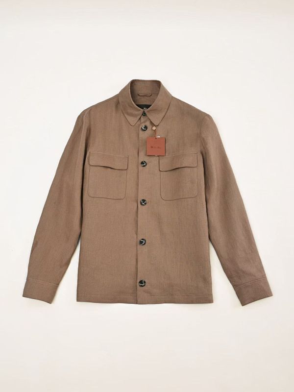 Linen Pocket Overshirt