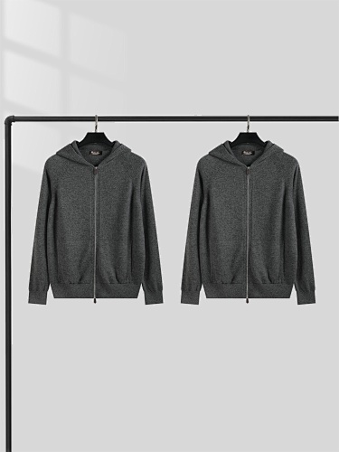 Cashmere Zip Hoodie
