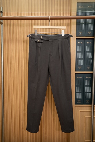 Cotton Crêpe Batavia Trousers