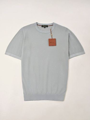 Slim-Fit Cotton And Silk-Blend Piqué T-Shirt