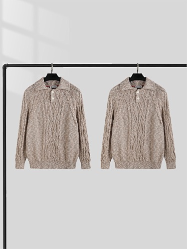 Cable Knit Wool Sweater
