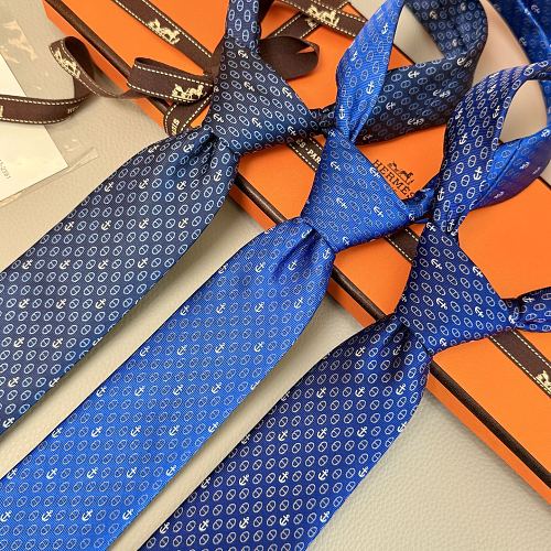 Hermès Hermes Tie Ship Anchor Men's New Tie Series Every Year The Rare H Family Releases A Thousa