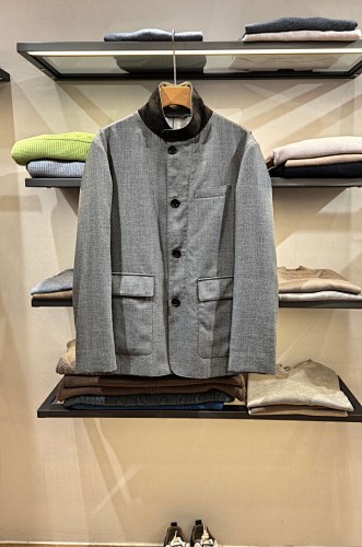 This LP Casual Wool Denim Jacket Is Made From 100 Wool And Treated With A Waterproof Stain