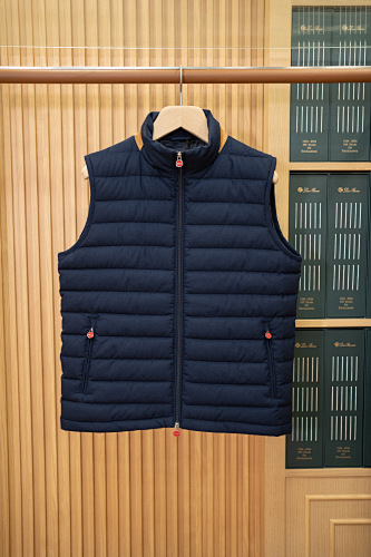 Cashmere And Wool Down Vest