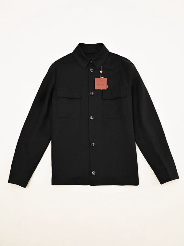 Linen Pocket Overshirt