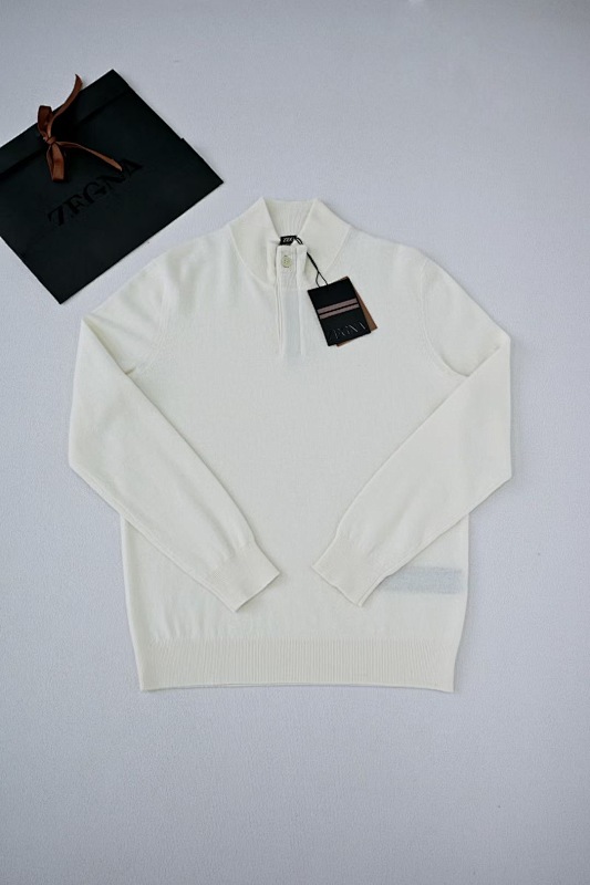 Oasi Zip Mock Neck Sweater