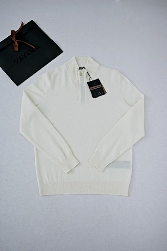 Oasi Zip Mock Neck Sweater