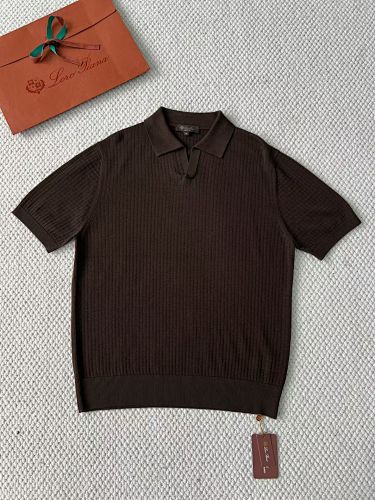 Cotton Buttonless Polo
