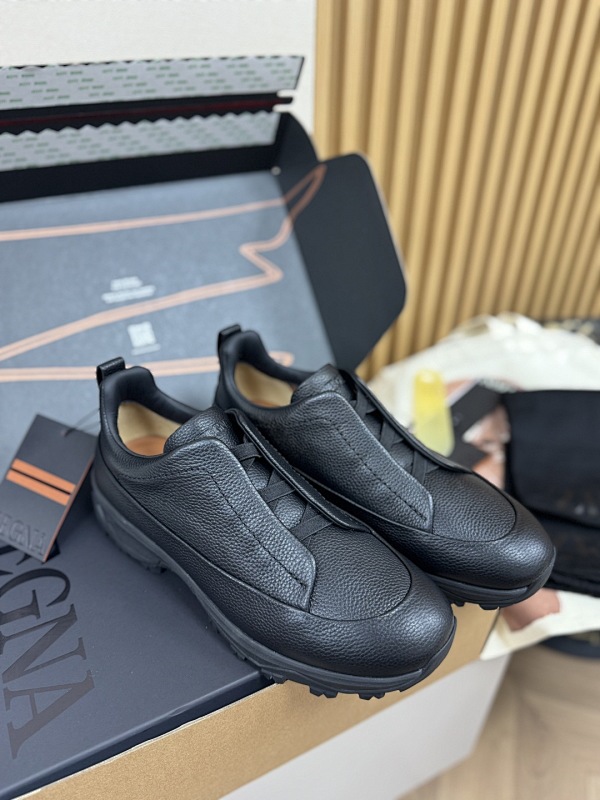 Monte - Full Leather Black