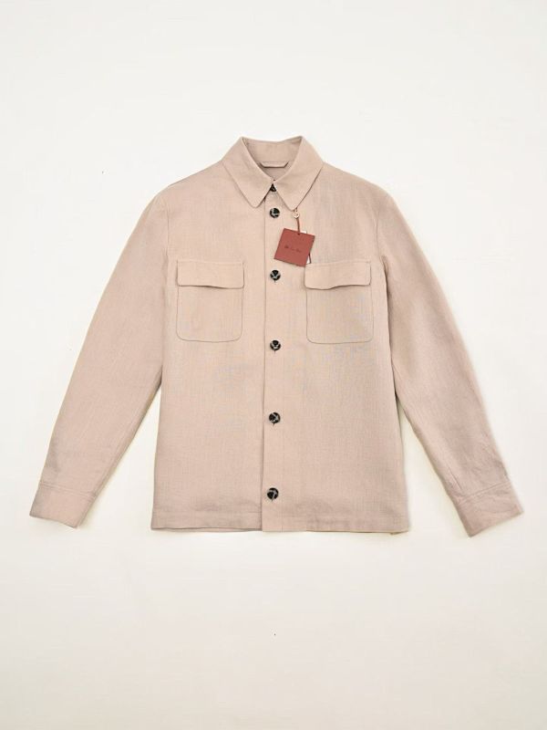 Linen Pocket Overshirt