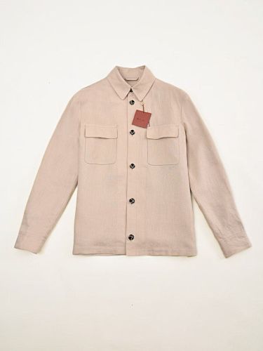 Linen Pocket Overshirt