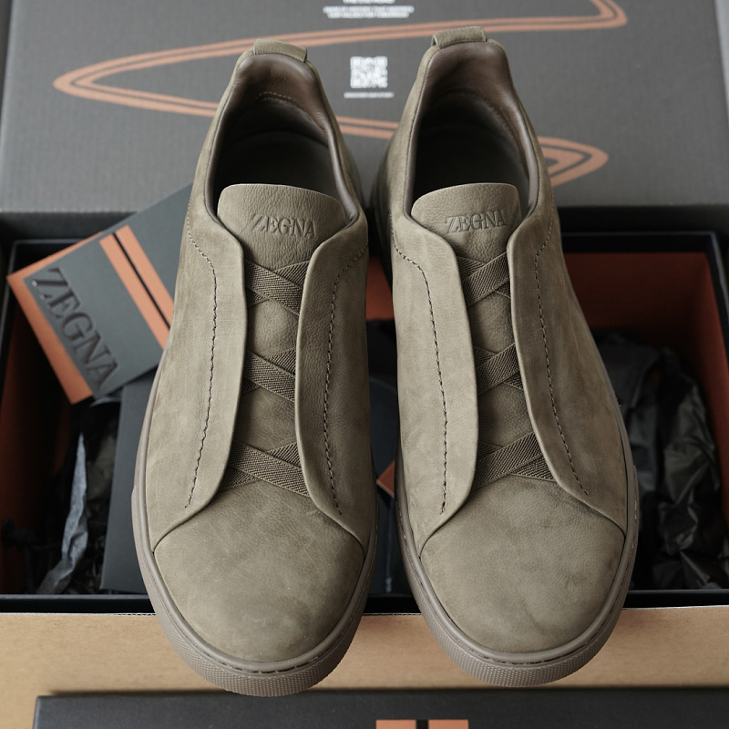 TS Khaki Frosted Leather