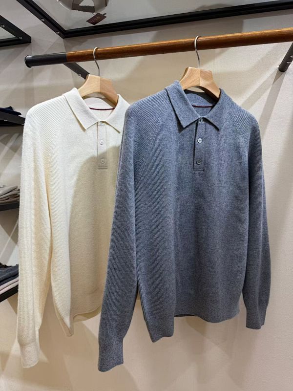 Wool Knitwear Made Of 100 Merino Wool Soft Breathable And Skin-friendly. Features A Classi