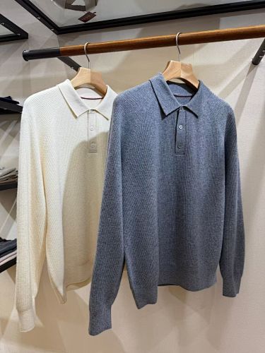 Wool Knitwear Made Of 100 Merino Wool Soft Breathable And Skin-friendly. Features A Classi