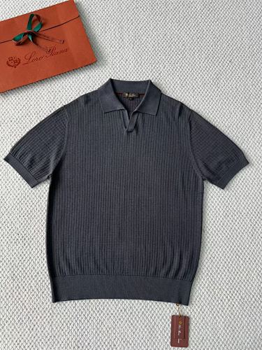 Cotton Buttonless Polo