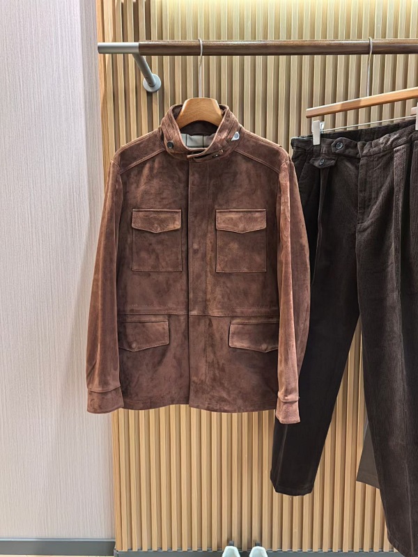 Traveller Jacket In Suede