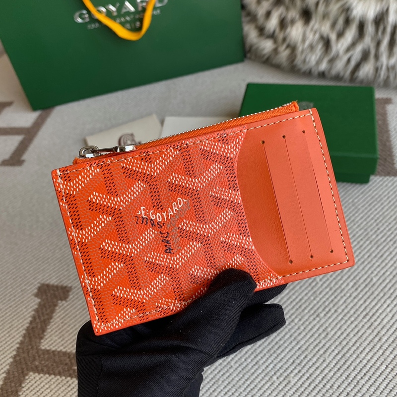 Goyard Bourbon Zipped Card Holder