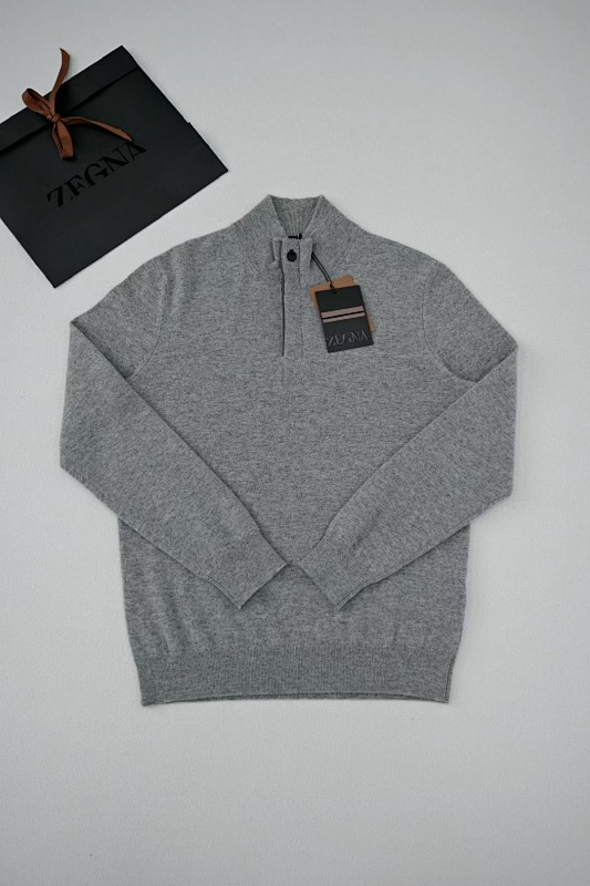 Oasi Zip Mock Neck Sweater