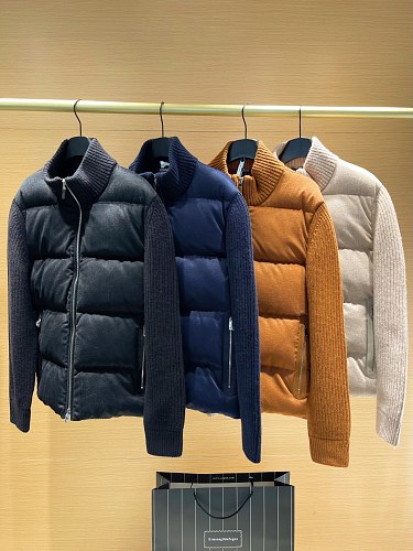 Oasi Cashmere Full Zip Blouson Light Taupe