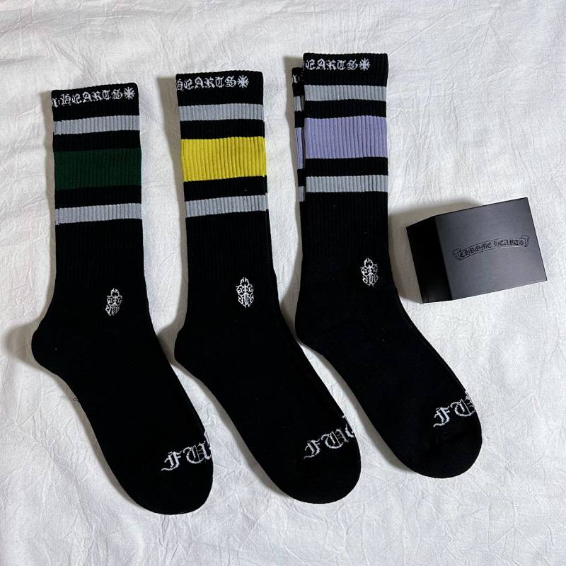 Chrome Hearts Grey Set 3 Pairs 1