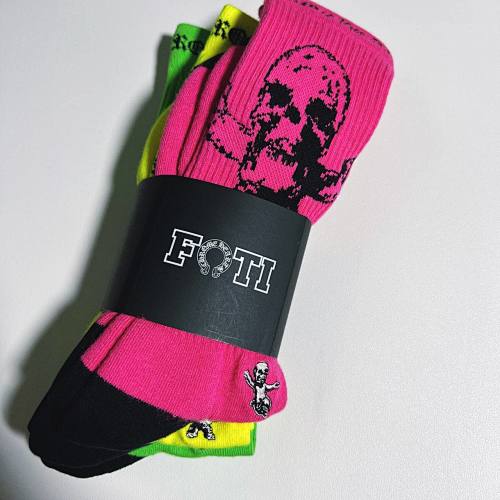 Chrome Hearts Foti Color Towel Socks 1