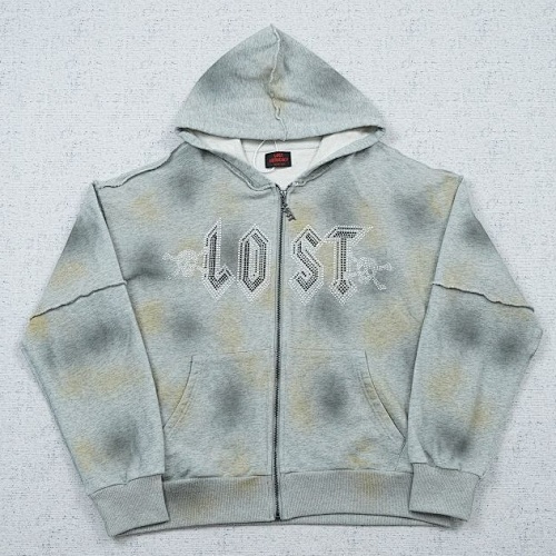 Lost Intricacy Grey Faded Jogging
