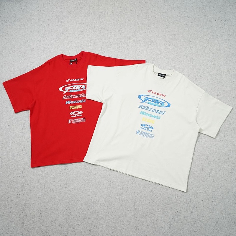 Far.archive Multi Logo T-Shirts