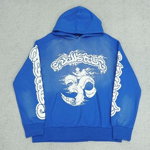 Hellstar Blue Yoga Hoodie