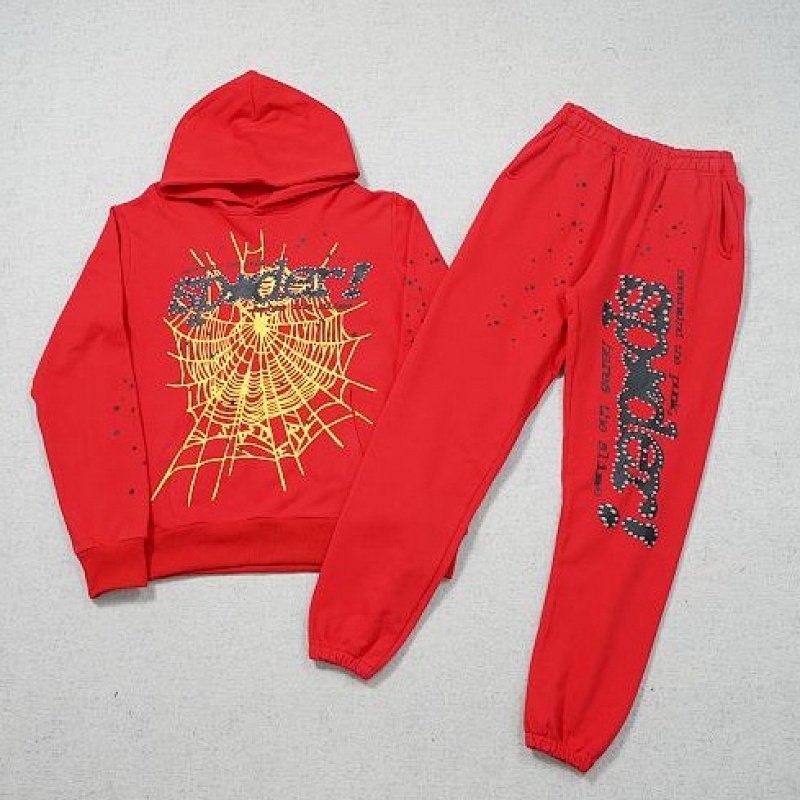 Sp5der Wed Yellow Star Hoodie