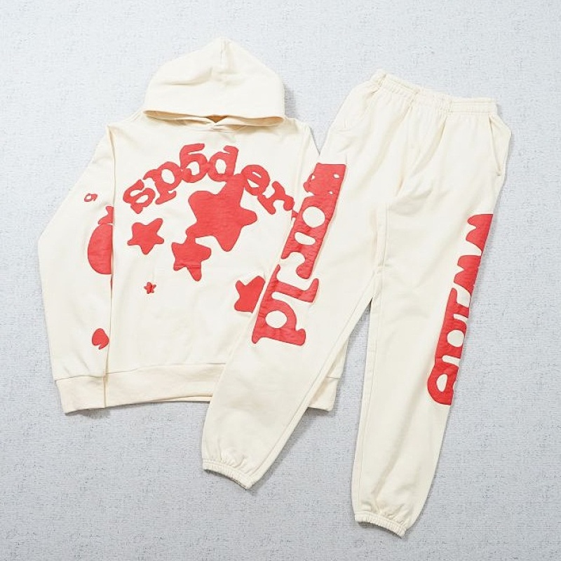 +198 Sp5der Zip Up Hoodie