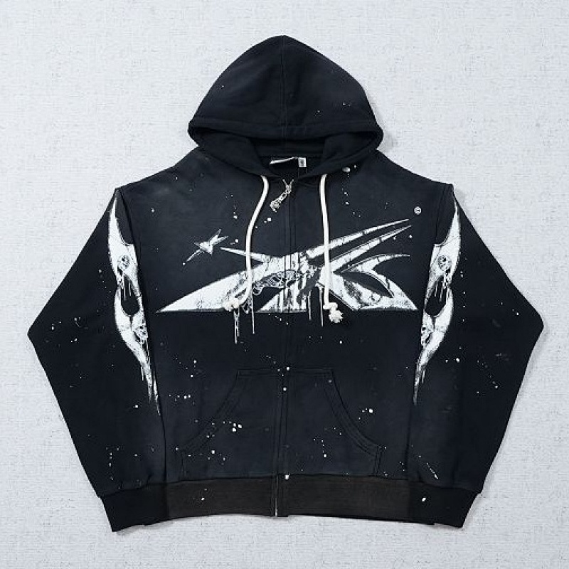 Hellstar Studios Zip Up Hoodie