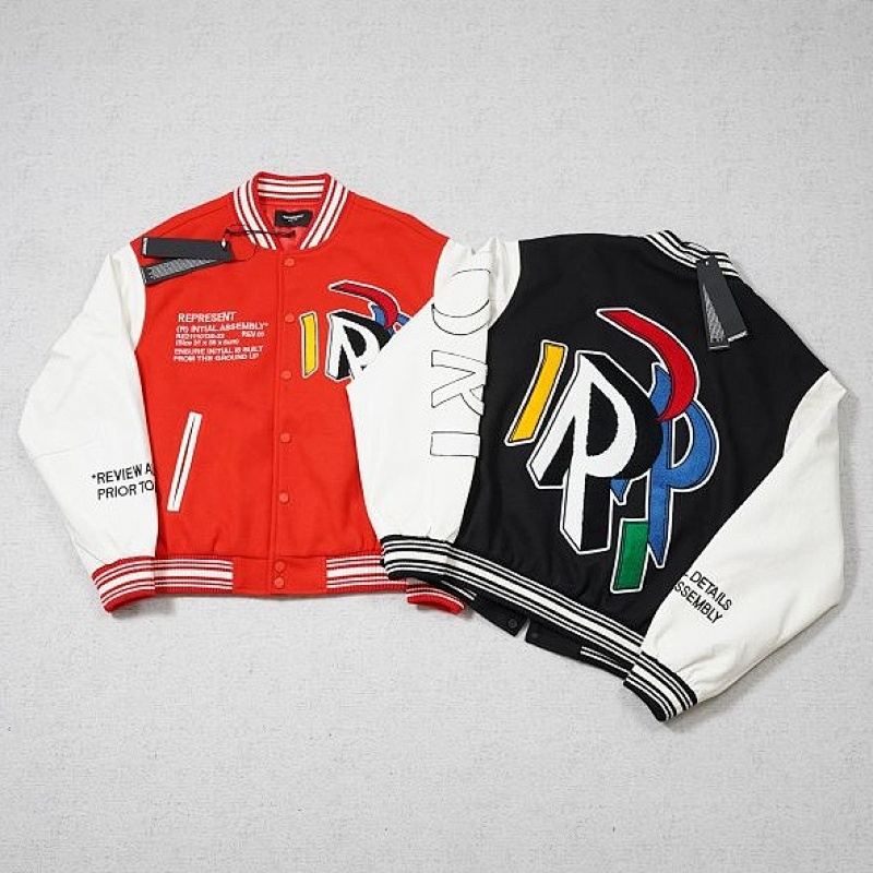 Represent Initial Varsity Jacket