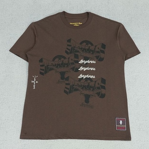 Travis Scott Cactus Jack X Mitchell X Ness Tee